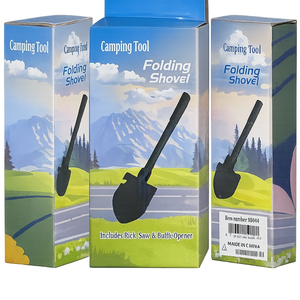 Camping Folding Shovel Multi-Tool – Portable